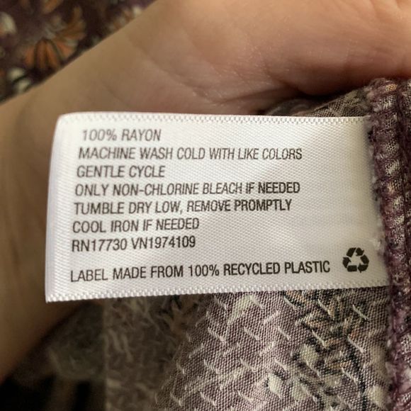 Knox Rose Purple Floral Off Shoulder Top - Picture 5 of 5